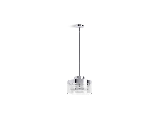 KOHLER K-27265-PE02-CPL Purist 12-1/2" Pendant In Polished Chrome