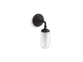 KOHLER K-72584-BLL Artifacts One-Light Sconce - Matte Black