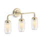 KOHLER K-32806-SC03-AFL Artifacts Three-Light Sconce In French Gold