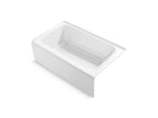 KOHLER K-25832-LA-0 Avec 60" X 36" Alcove Bath, Left Drain - White