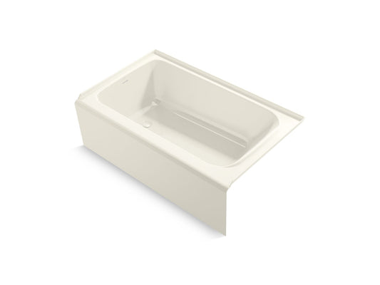 Kohler K-25832-LA-96 Avec 60 In. X 36 In. Alcove Bath, Left Drain In Biscuit