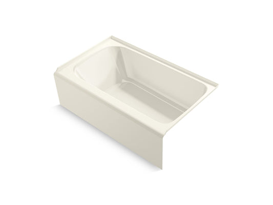 Kohler K-25832-RA-96 Avec 60 In. X 36 In. Alcove Bath, Right Drain In Biscuit