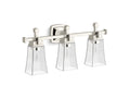 KOHLER K-31757-SC03-SNL Riff Three-Light Sconce - Polished Nickel