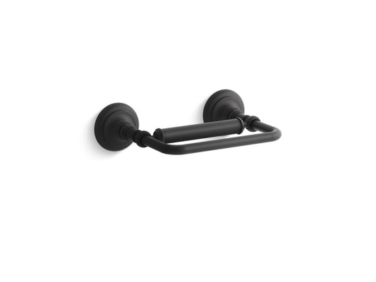 KOHLER K-72573-BL Artifacts Pivoting Toilet Paper Holder In Matte Black