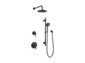 KOHLER K-26914-Y-BL Awaken Showering Kit, 2.5 Gpm - Matte Black