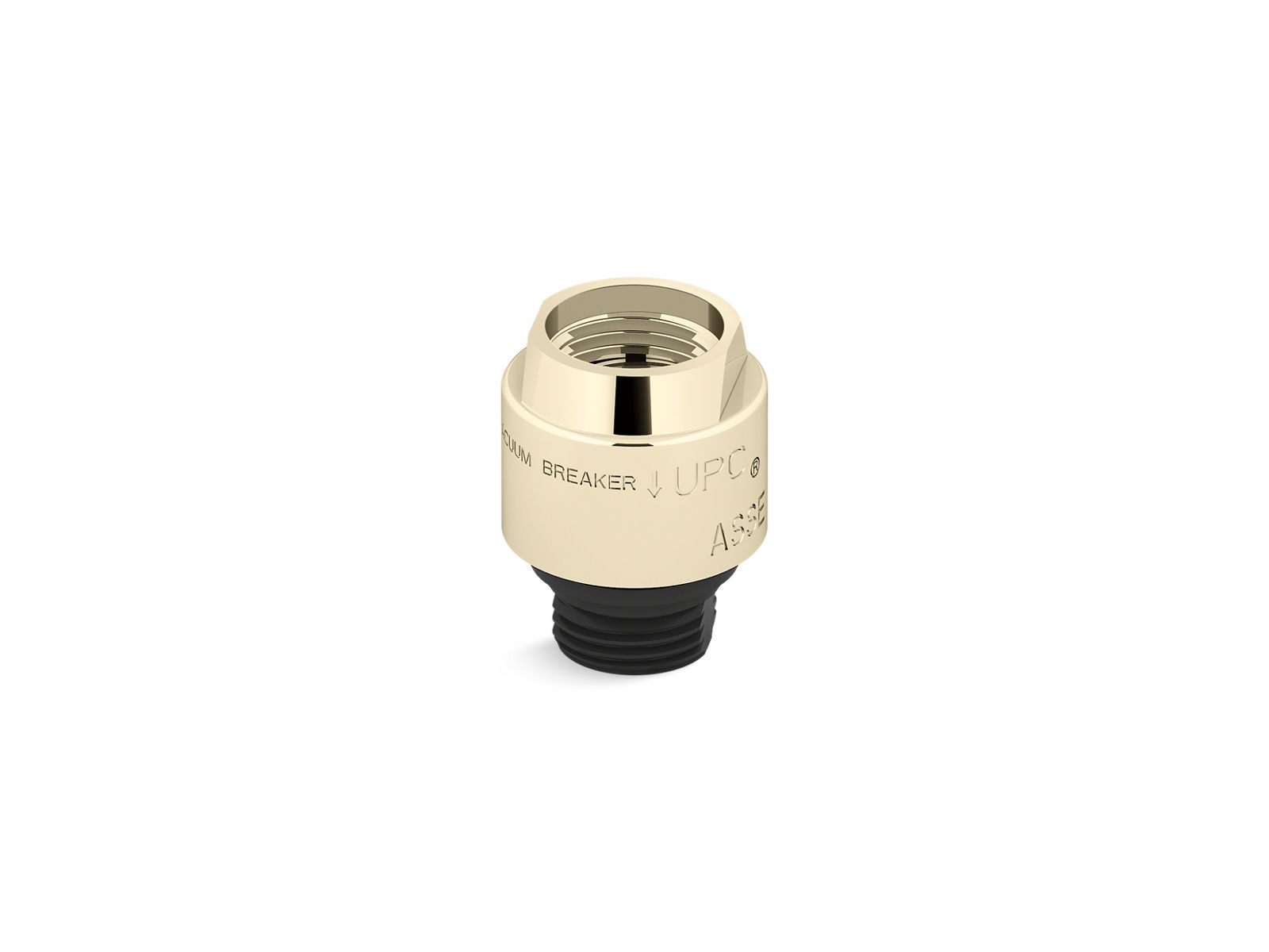 KOHLER K-9660-AF Persona Vacuum Breaker, 1/2" X 1/2" - Vibrant French Gold