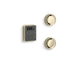 KOHLER K-5558-AF Invigoration Series Tandem Steam Generator Control Kit - Vibrant French Gold