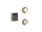 KOHLER K-5558-AF Invigoration Series Tandem Steam Generator Control Kit - Vibrant French Gold