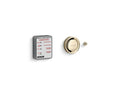KOHLER K-5548-K1-AF Invigoration Series Digital Steam Adapter Kit - Vibrant French Gold