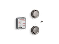 KOHLER K-5549-K1-TT Invigoration Series Tandem Digital Steam Adapter Kit - Vibrant Titanium