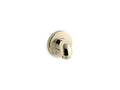 KOHLER K-22172-AF Purist Stillness Wall-Mount Supply Elbow With Check Valve - Vibrant French Gold