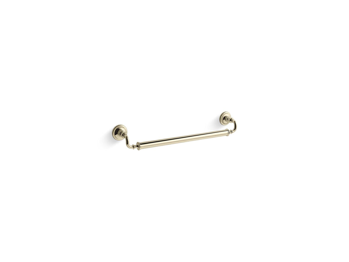 KOHLER K-25156-AF Artifacts 24" Grab Bar - Vibrant French Gold