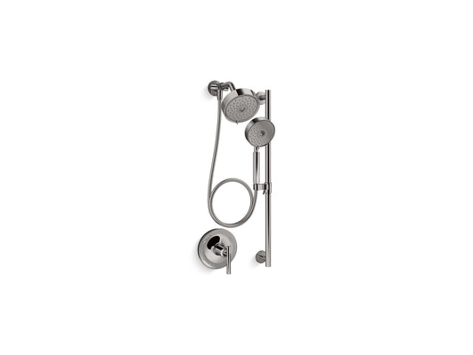 KOHLER K-22181-TT Purist Showering Kit, 2.5 Gpm In Vibrant Titanium