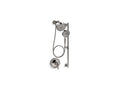 KOHLER K-22181-G-TT Purist Showering Kit, 1.75 Gpm - Vibrant Titanium