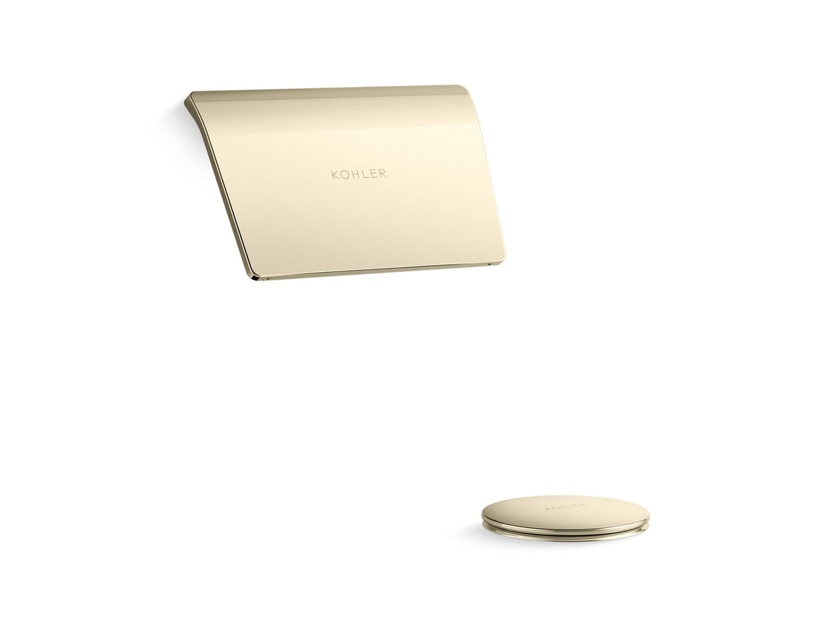 KOHLER K-23857-AF Tea-For-Two Bath Drain Trim - Vibrant French Gold