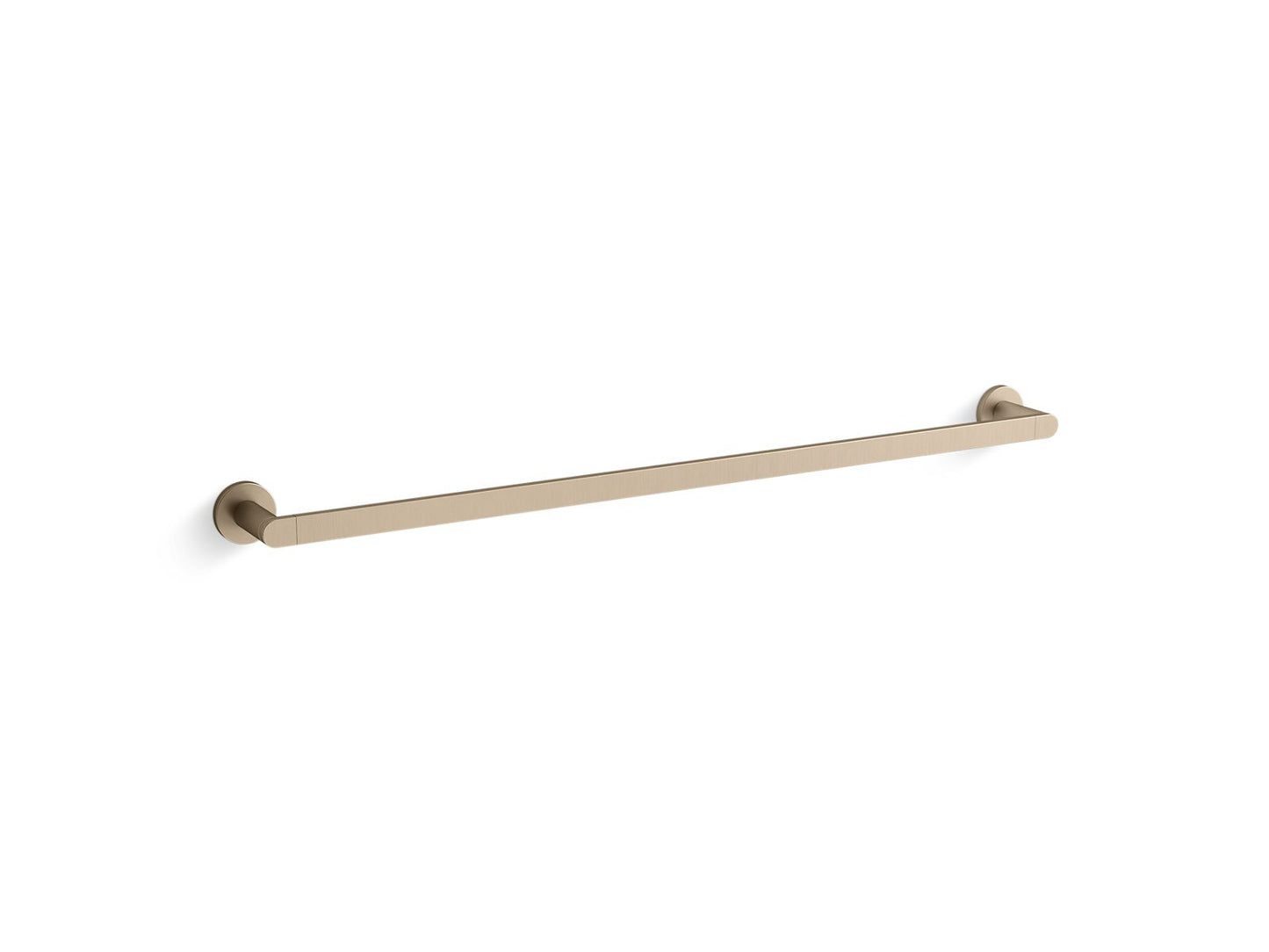 KOHLER K-73143-BV Composed 30" Towel Bar In Vibrant Brushed Bronze