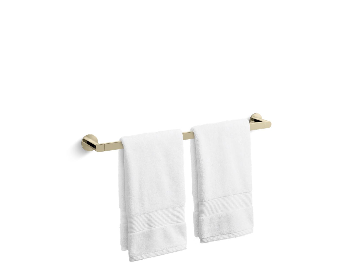 KOHLER K-73142-AF Composed 24" Towel Bar In Vibrant French Gold