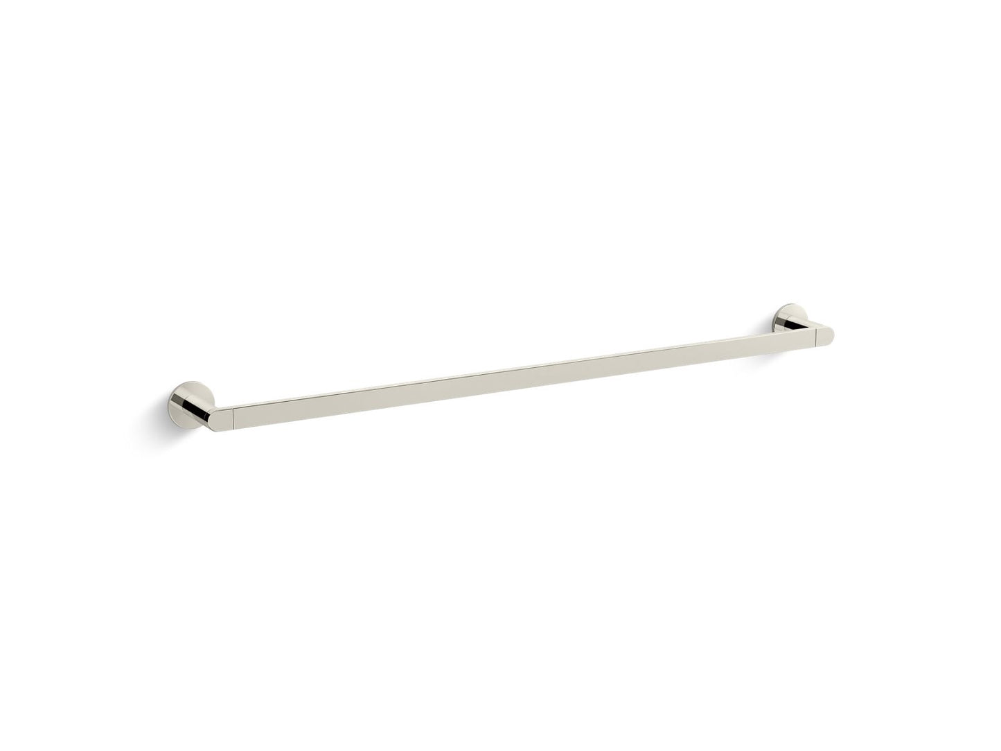 KOHLER K-73143-SN Composed 30" Towel Bar In Vibrant Polished Nickel