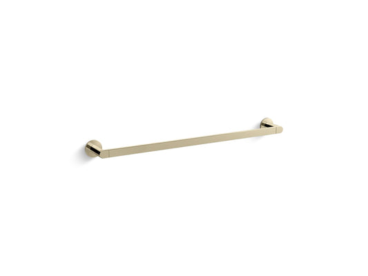 KOHLER K-73142-AF Composed 24" Towel Bar In Vibrant French Gold