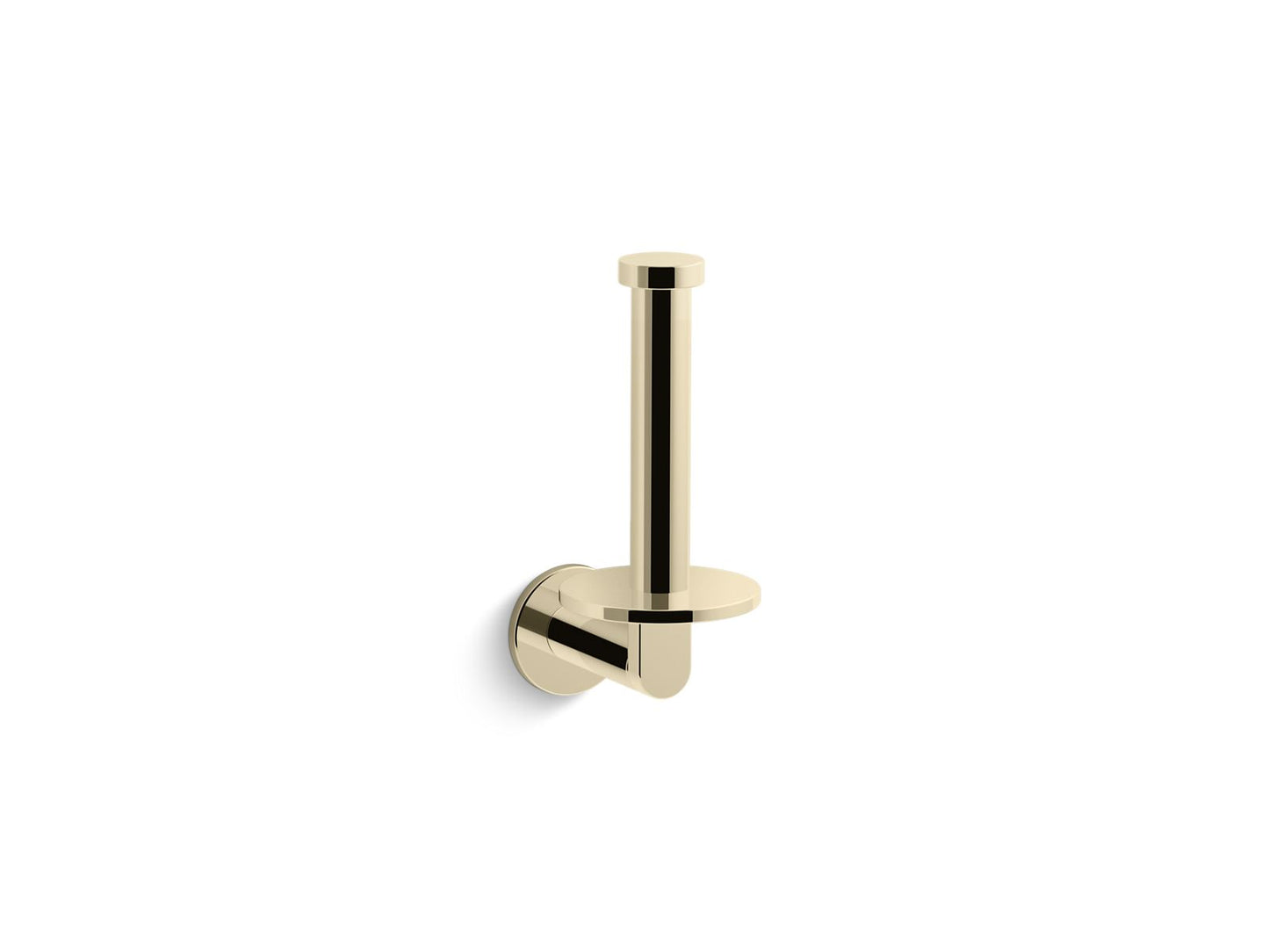 KOHLER K-73148-AF Composed Vertical Toilet Paper Holder In Vibrant French Gold