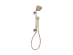 KOHLER K-76472-G-BV Artifacts Hydrorail-S Shower Column Kit, 1.75 Gpm - Vibrant Brushed Bronze