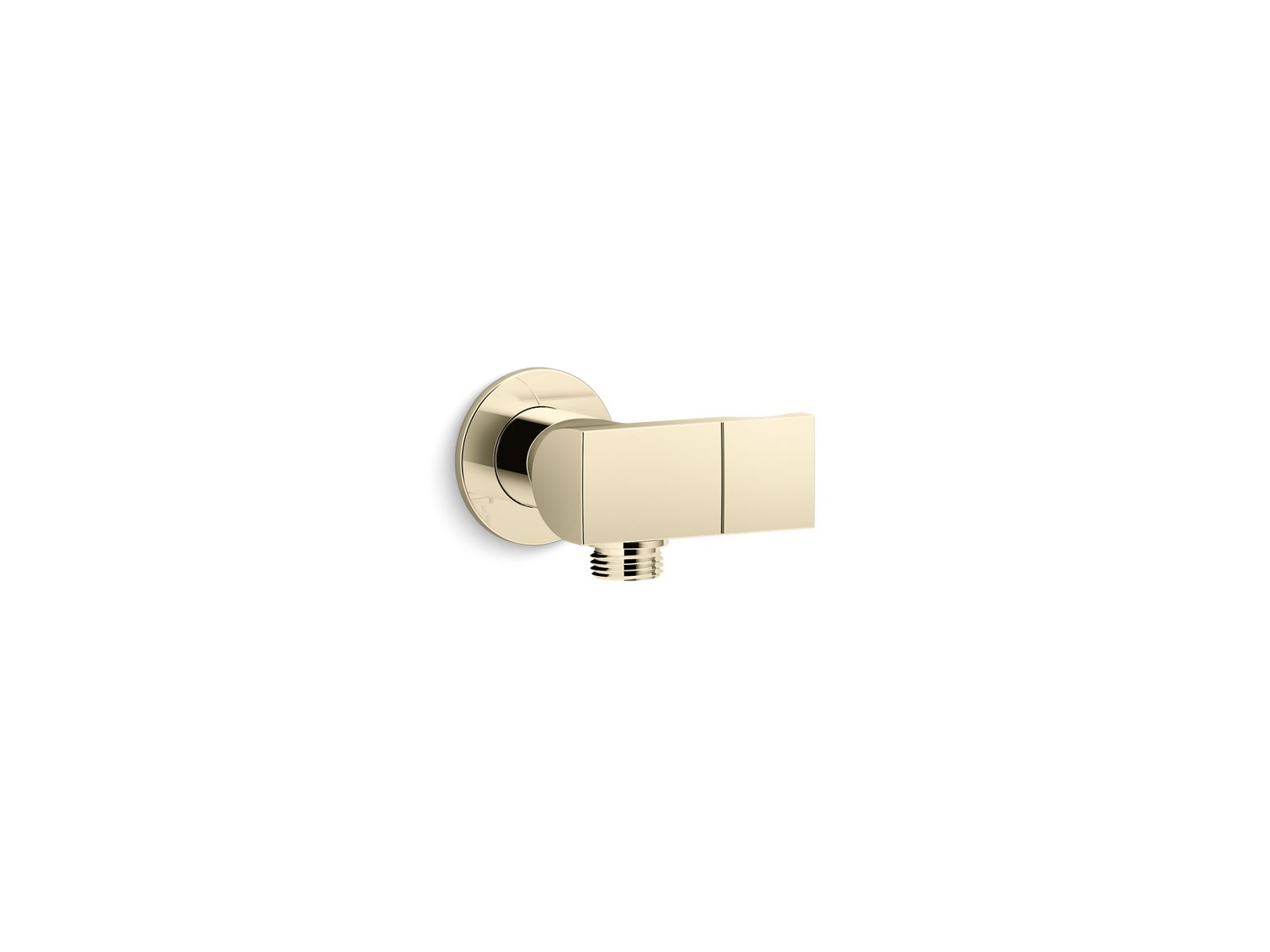 KOHLER K-98354-AF Exhale Wall-Mount Handshower Holder With Supply Elbow And Check Valve - Vibrant French Gold