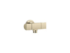 KOHLER K-98355-AF Exhale Wall-Mount Handshower Holder With Supply Elbow And Volume Control - Vibrant French Gold
