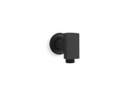 KOHLER K-98352-BL Exhale Wall-Mount Supply Elbow - Matte Black