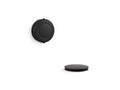 KOHLER K-T37393-BL Pureflo Traditional Rotary-Turn Bath Drain Trim - Matte Black