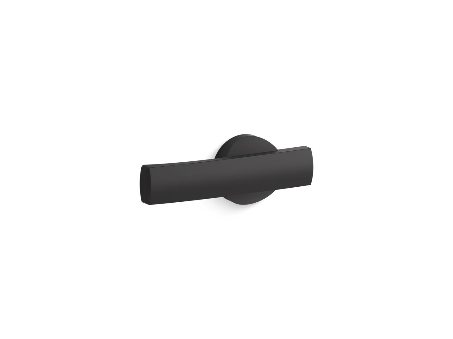 KOHLER K-30919-L-BL Santa Rosa Left-Hand Trip Lever In Matte Black