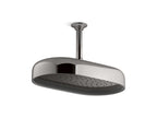 KOHLER K-26294-TT Statement Oblong 14" Single-Function Rainhead, 2.5 Gpm - Vibrant Titanium