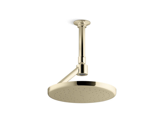 KOHLER K-26301-AF Statement Open Rain Iconic Single-Function Rainhead, 2.5 Gpm In Vibrant French Gold