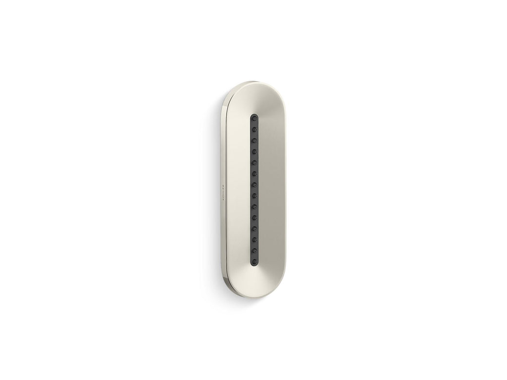 KOHLER K-26300-G-SN Statement Oblong Vichy Single-Function Body Spray, 1.75 Gpm - Vibrant Polished Nickel