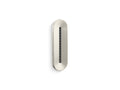 KOHLER K-26300-G-SN Statement Oblong Vichy Single-Function Body Spray, 1.75 Gpm - Vibrant Polished Nickel