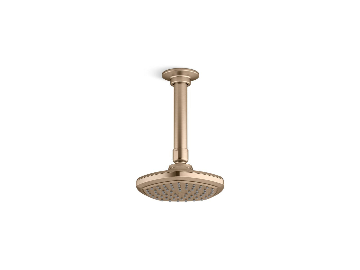 KOHLER K-27050-G-BV Occasion Single-Function Showerhead, 1.75 Gpm In Vibrant Brushed Bronze