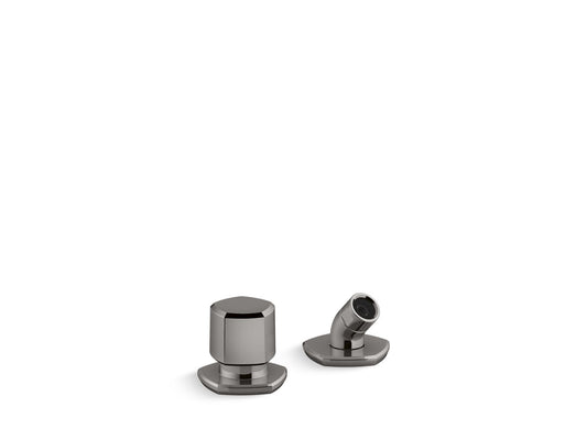 KOHLER K-27022-TT Occasion Deck-Mount Handshower Holder And Two-Way Diverter Valve In Vibrant Titanium