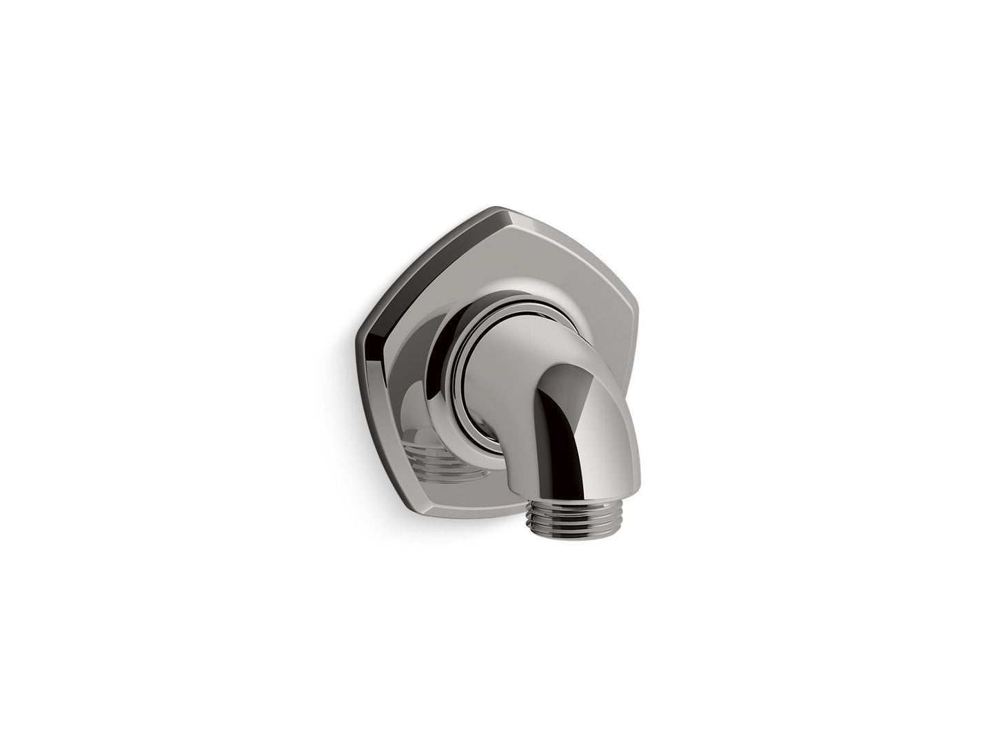 KOHLER K-27053-TT Occasion Wall-Mount Supply Elbow In Titanium