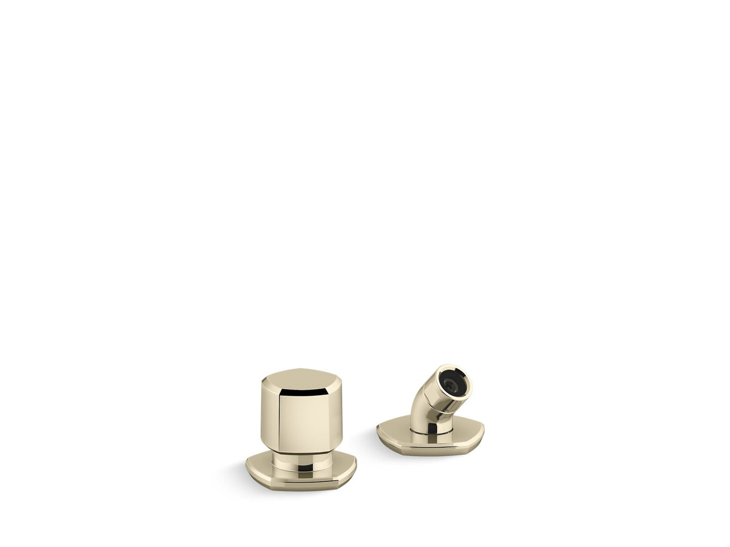 KOHLER K-27022-AF Occasion Deck-Mount Handshower Holder And Two-Way Diverter Valve In Vibrant French Gold