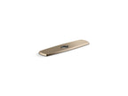KOHLER K-22071-BV Graze Three-Hole Kitchen Faucet Escutcheon - Vibrant Brushed Bronze
