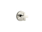 KOHLER K-T73135-3-SN Composed Mastershower Volume Control Valve Trim With Cross Handle - Vibrant Polished Nickel