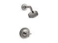 KOHLER K-TS14422-3G-TT Purist Rite-Temp Shower Trim Kit With Cross Handle, 1.75 Gpm - Vibrant Titanium