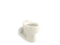 KOHLER K-4327-96 Barrington Elongated Toilet Bowl - Biscuit