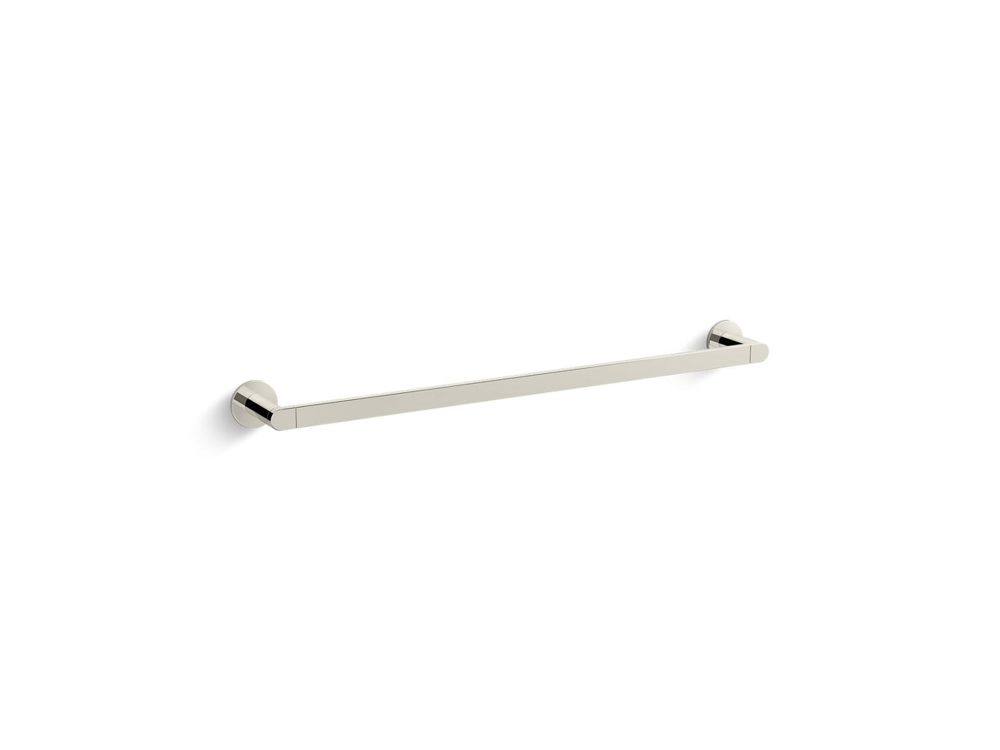 KOHLER K-73142-SN Composed 24" Towel Bar In Vibrant Polished Nickel