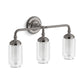 KOHLER K-32806-SC03-TTL Artifacts Three-Light Sconce In Titanium