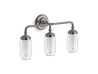 KOHLER K-32806-SC03-TTL Artifacts Three-Light Sconce - Titanium