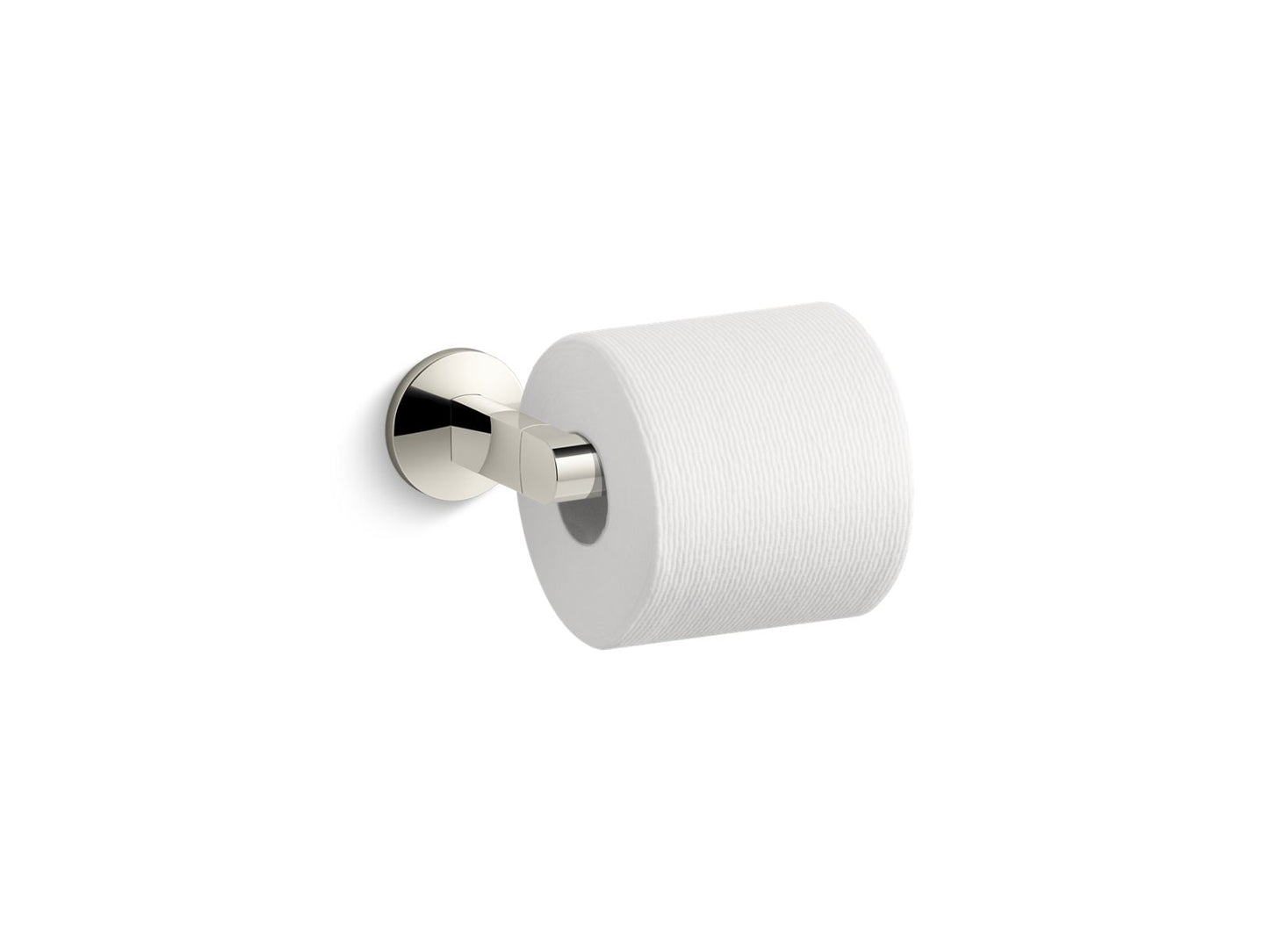 KOHLER K-78382-SN Components Pivoting Toilet Paper Holder In Vibrant Polished Nickel