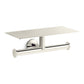 KOHLER K-78384-SN Components Covered Double Toilet Paper Holder In Vibrant Polished Nickel