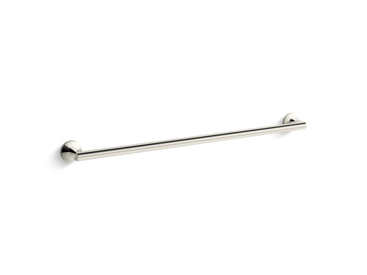 KOHLER K-78374-SN Components 30" Towel Bar In Vibrant Polished Nickel