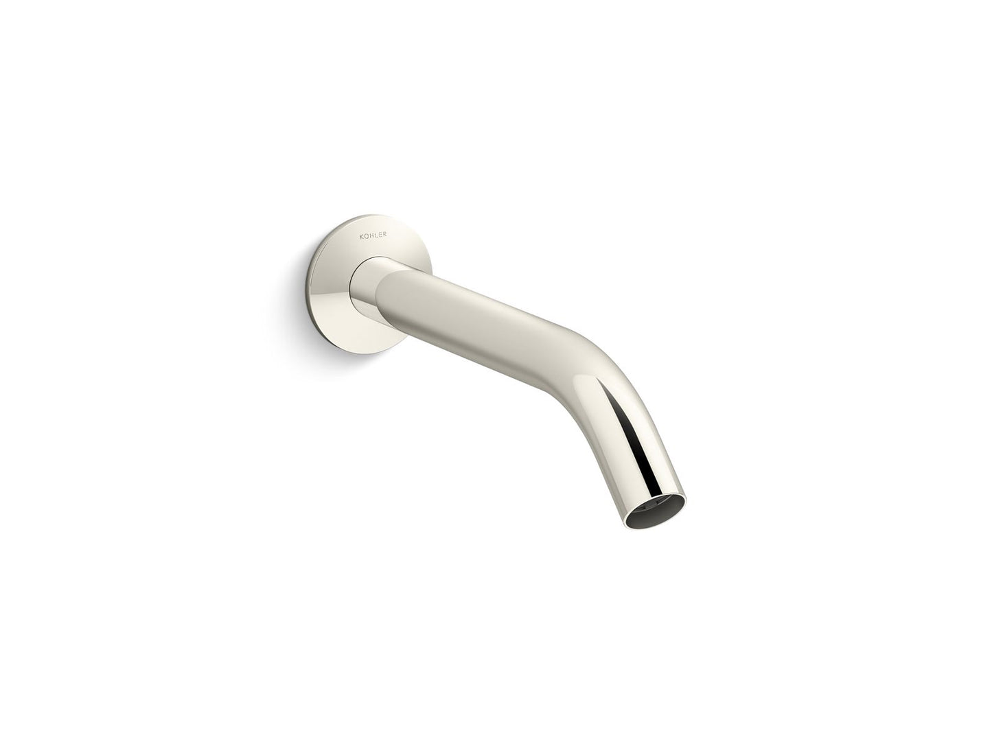 KOHLER K-77999-SN Components Wall-Mount Bath Spout In Vibrant Polished Nickel