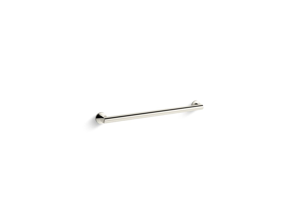 KOHLER K-78387-SN Components 24" Grab Bar - Vibrant Polished Nickel